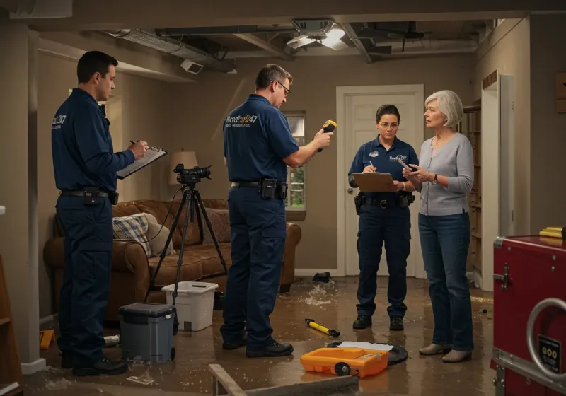 Water Damage Assessment and Insurance Documentation process in Lowell, AR